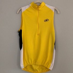 Performance Sleeveless Mens Biking Jersey Size M.